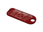 CORVETTE BILLET ALUMINUM KEYCHAIN (BDC-KEY-0157)