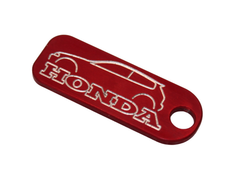 HONDA CIVIC BILLET ALUMINUM KEYCHAIN (BDC-KEY-0158)